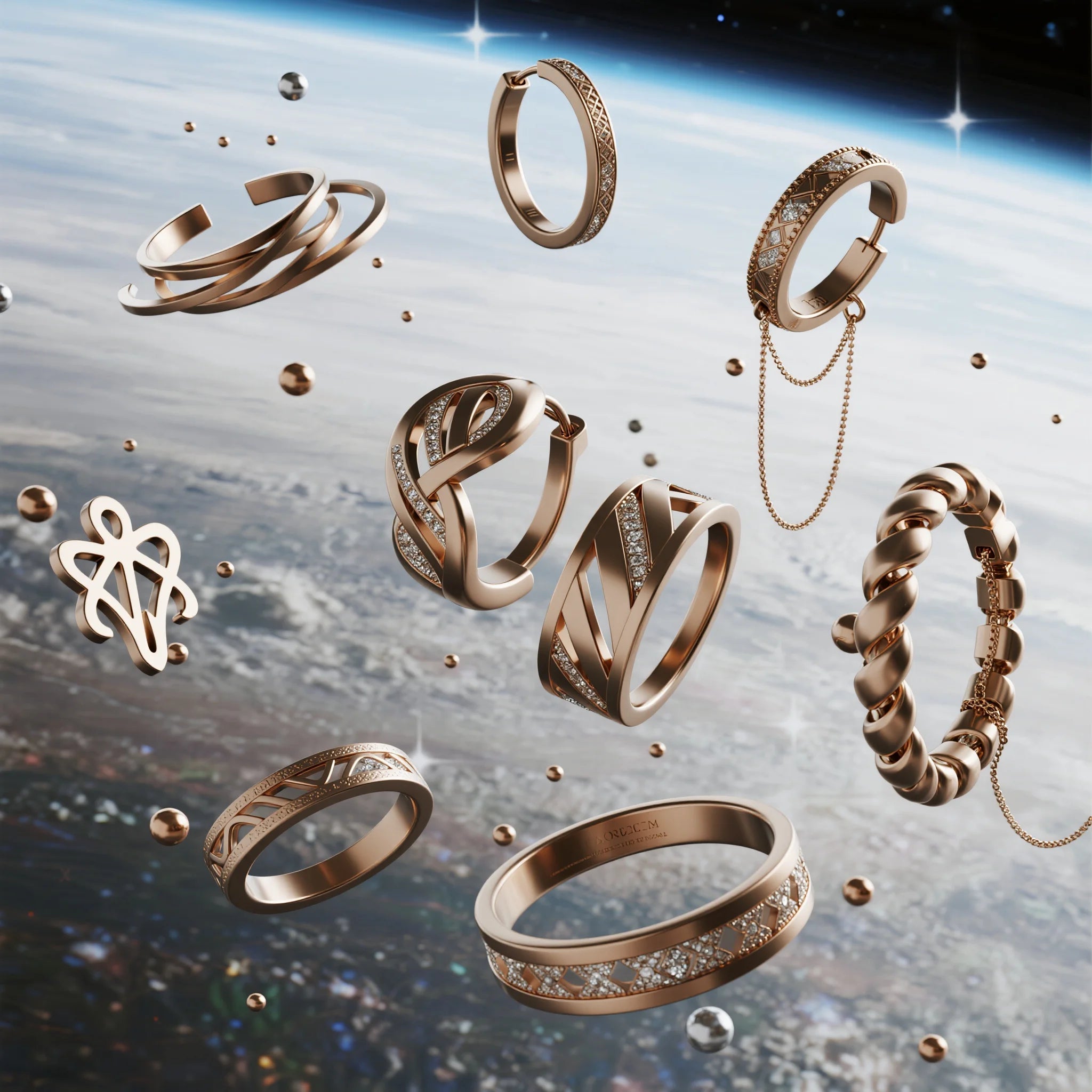 People do not have allergic reactions to titanium jewelry