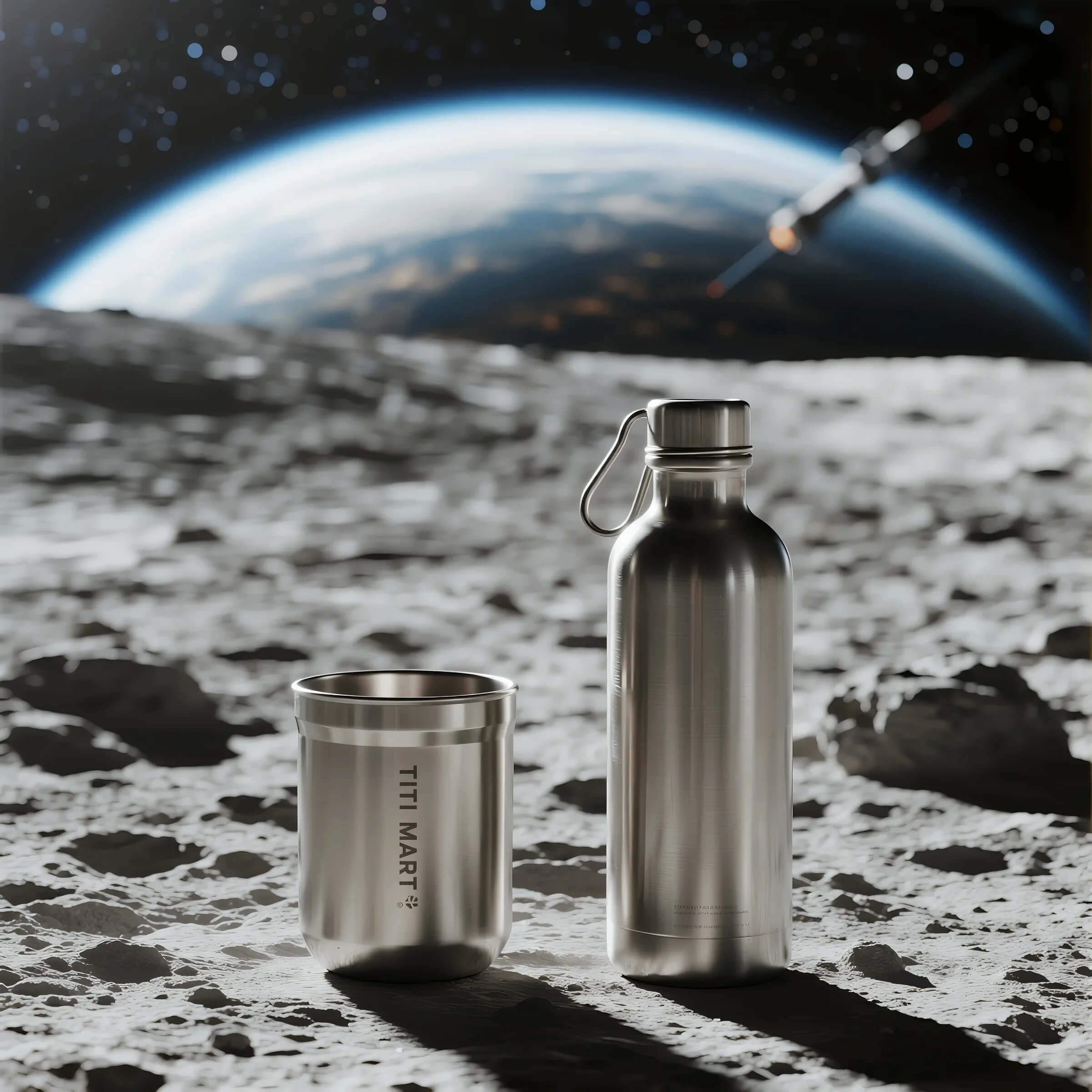 thermos titanium vacuum bottle