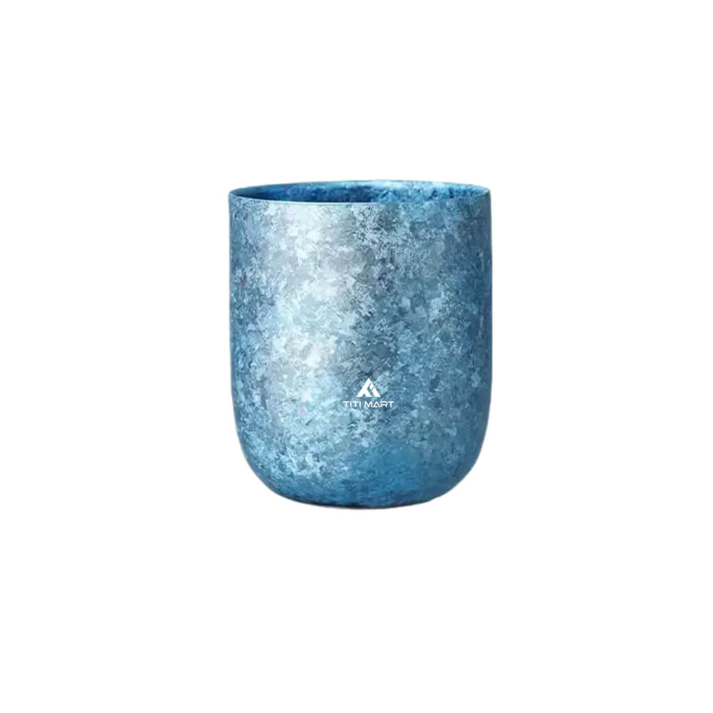 Pure titanium beer cup