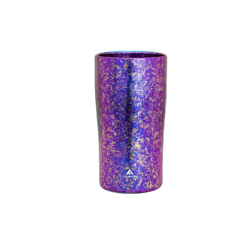 Double-wall insulated beer mug