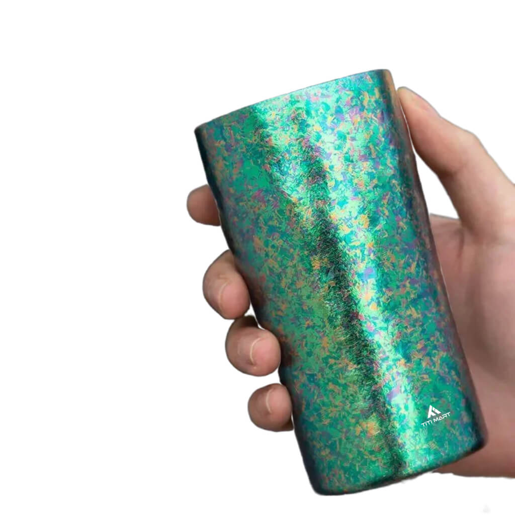 Double-wall insulated beer mug