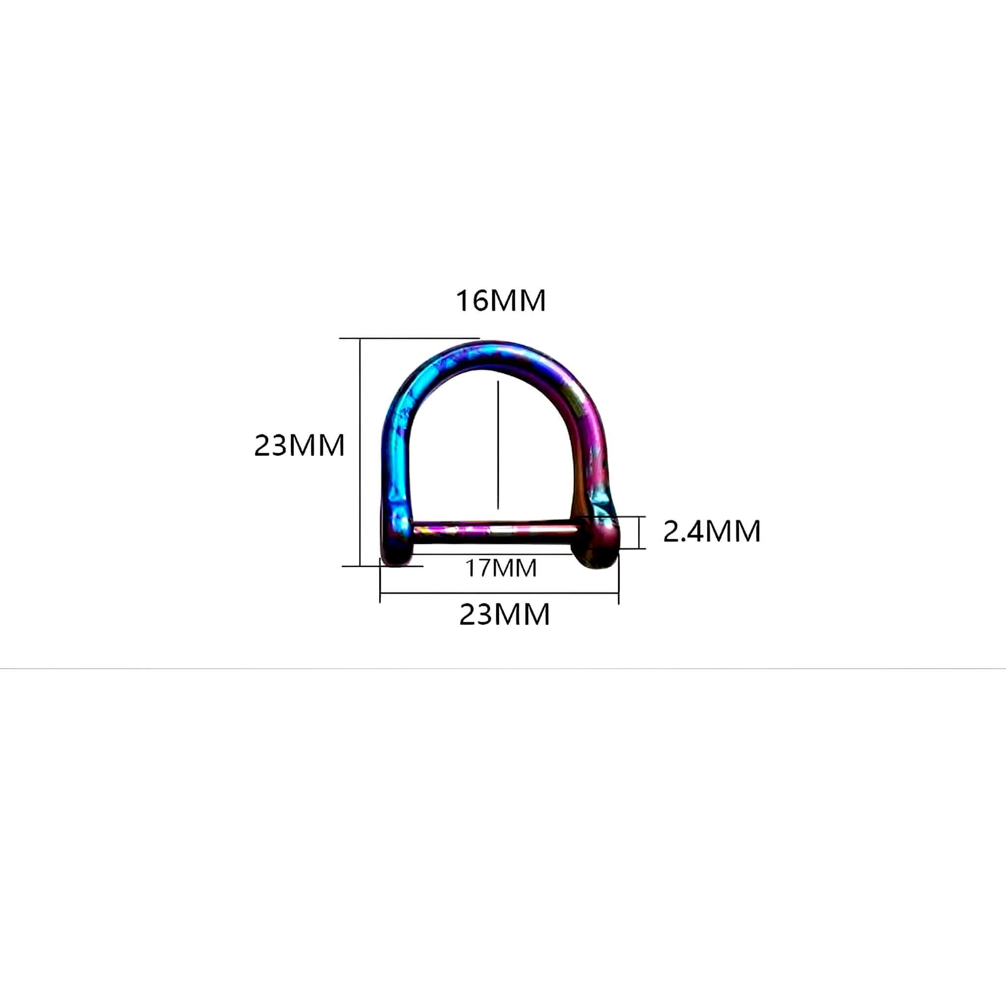 EDC titanium keyring