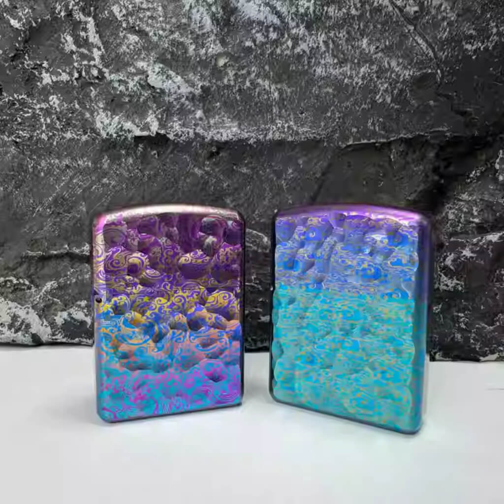 Hammer pattern lighter case