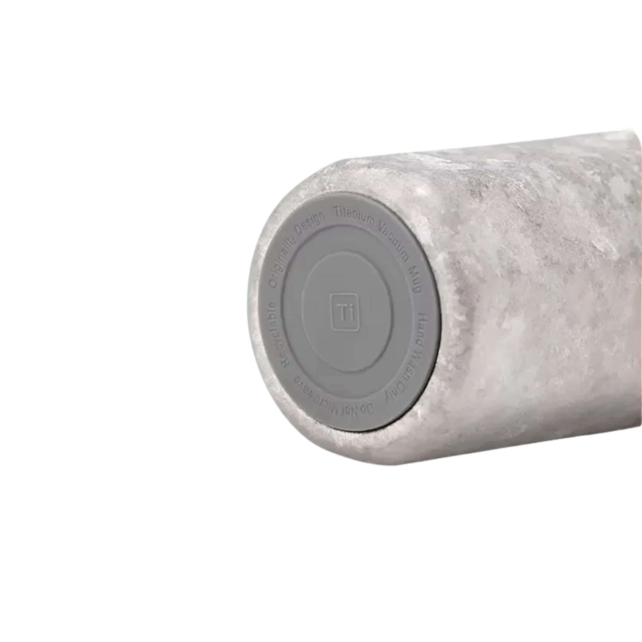 Pure titanium insulated coffee cup