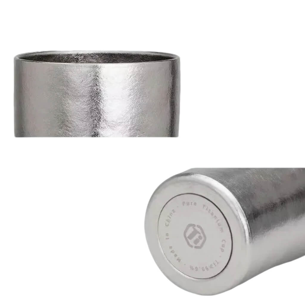 Double-wall insulated beer mug