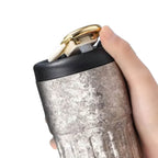 Titanium temperature display coffee cup