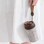 Pure titanium insulated coffee cup