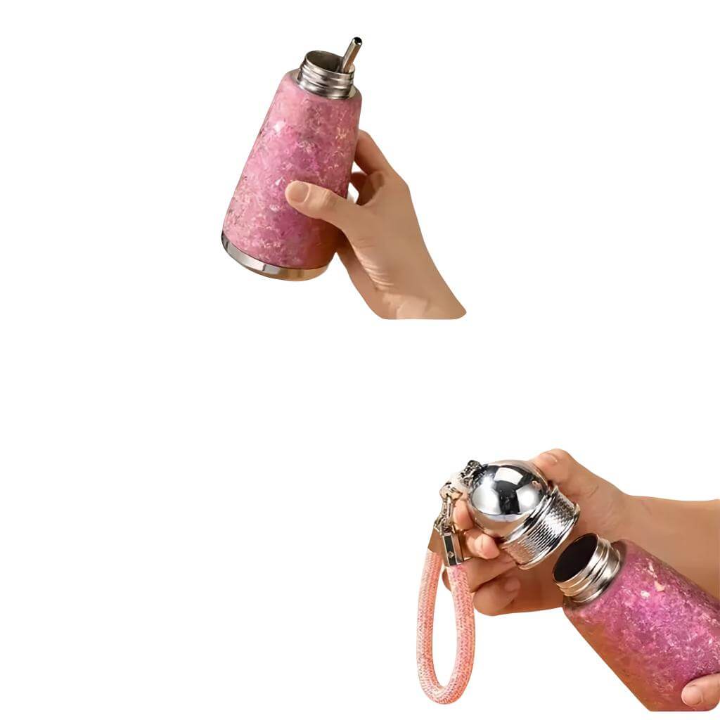 Titanium cute thermos cup