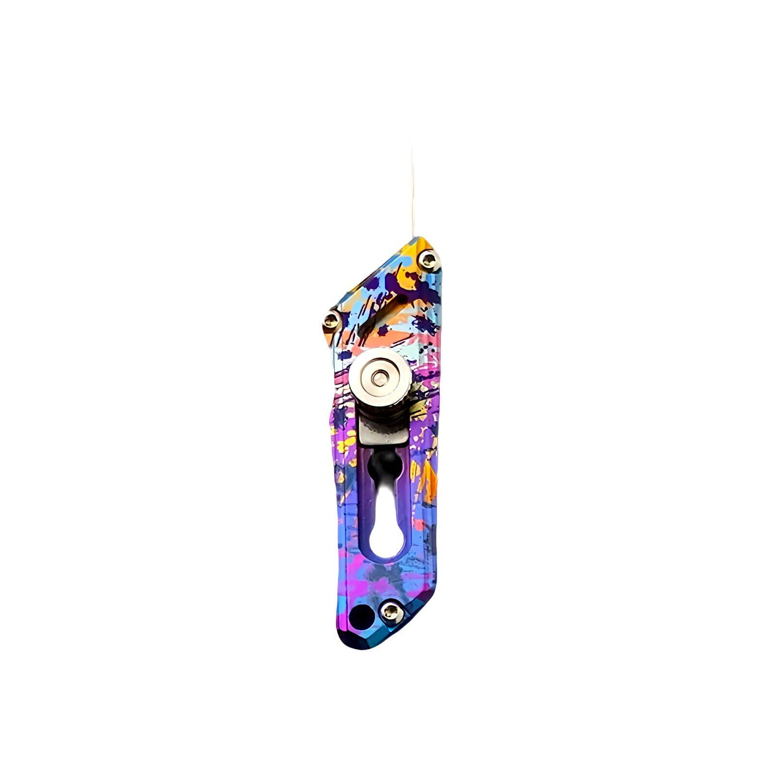 Colorful retractable blade