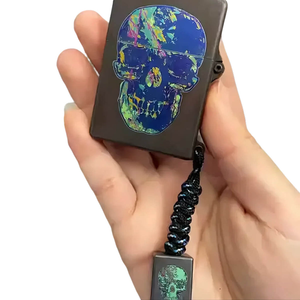 Refillable titanium Zippo